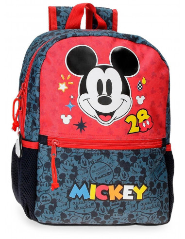 MOCHILA ADAP.32CM. MICKEY GET MOVING